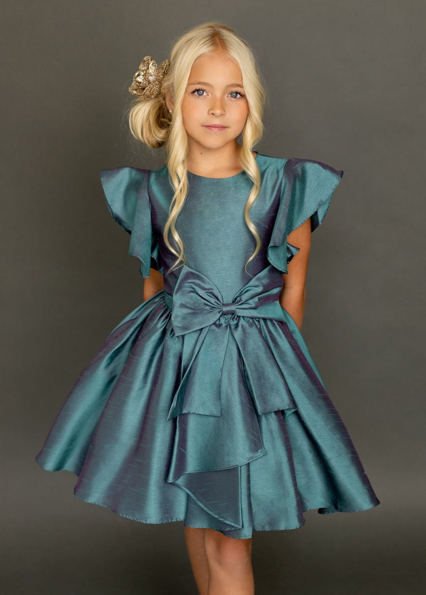 Camryn Dress in Deep Teal - Elegant Women's Formal Evening Gown for Weddings, Parties & Special Occasions