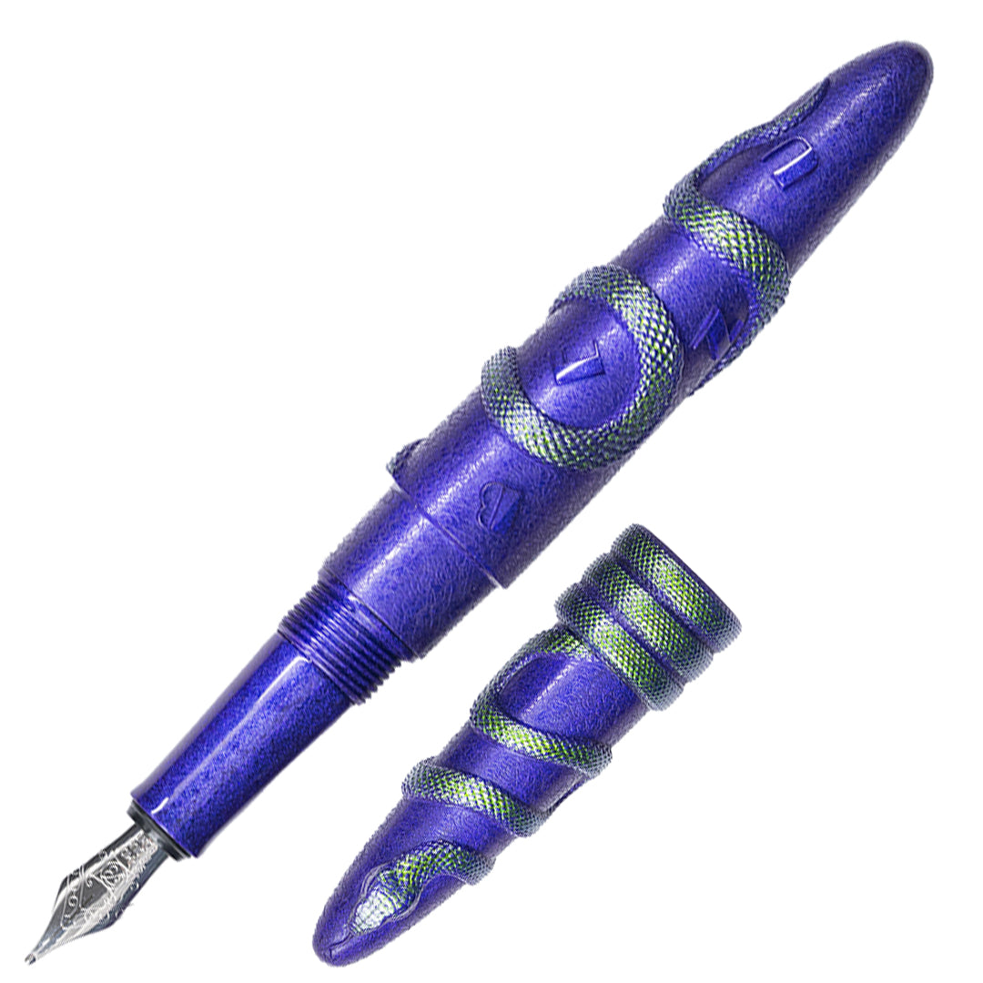 Benu Viper Fountain Pen - Premium Bush Viper Design with Smooth Ink Flow - Perfect for Writing, Journaling, and Gift Giving