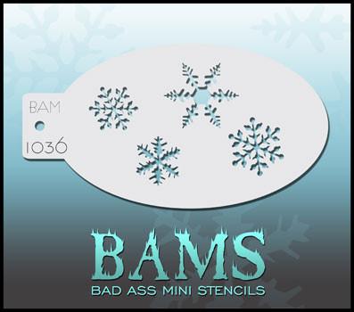 BAM1036 Bad Ass Mini Stencil - Premium Reusable DIY Craft Stencils for Painting, Woodworking & Home Decor | Perfect for Art Projects, Furniture Makeovers & Wall Designs