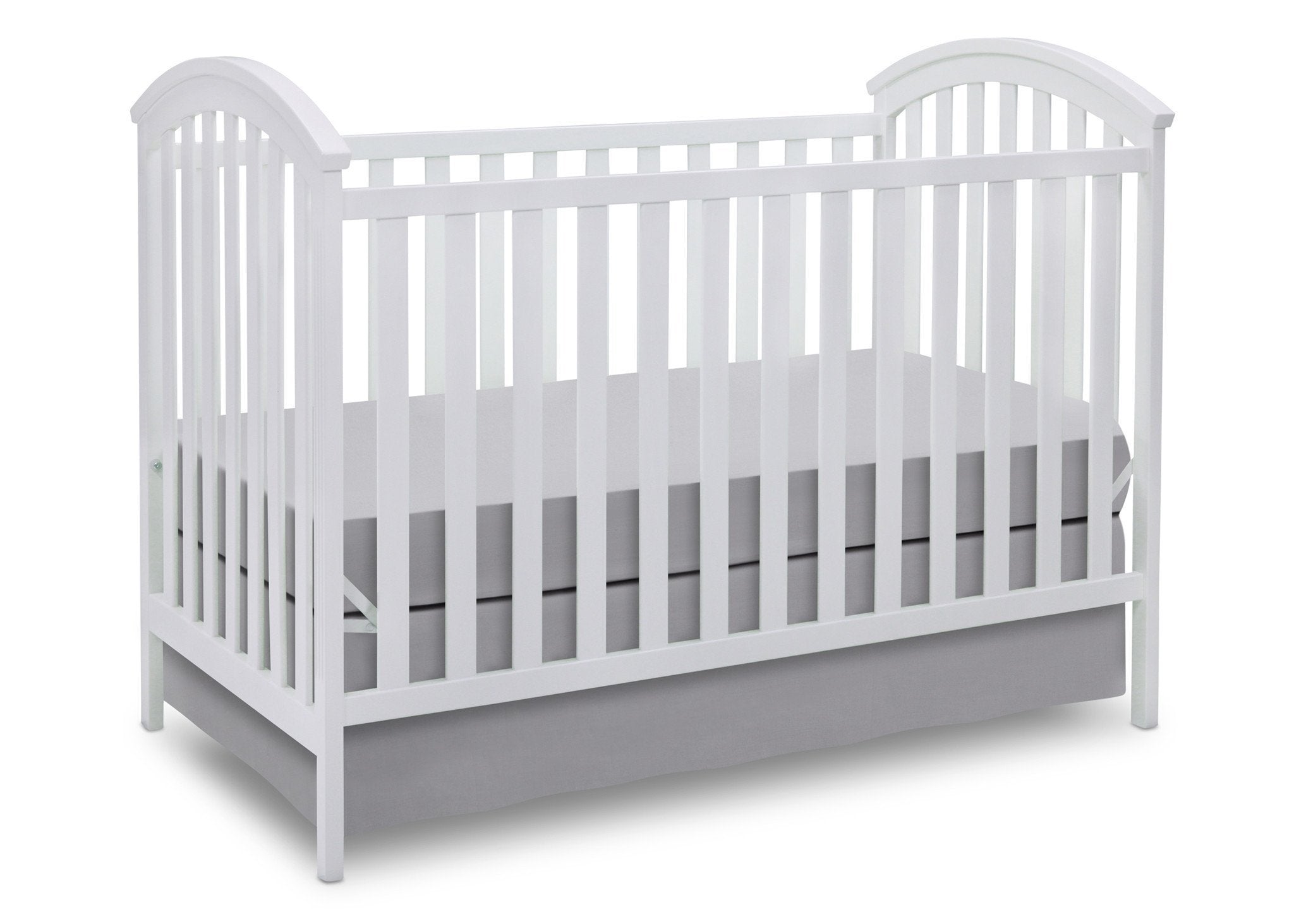 Arbour 3-in-1 Convertible Baby Crib - Toddler Bed & Daybed - Safe Nursery Furniture for Newborns & Kids - Perfect for Bedrooms, Daycare & Guest Rooms