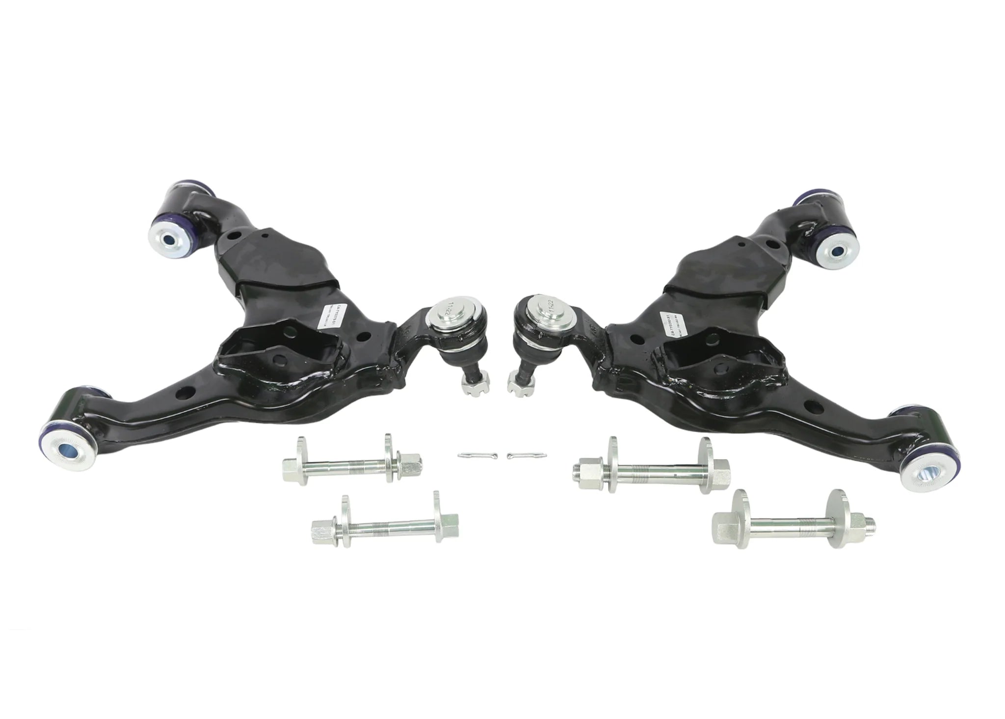 SuperPro Front 4x4 Complete Lower Control Arm Kit for 2003-2009 Toyota 4Runner, 2007-2009 FJ Cruiser & 2003-2009 Lexus GX470 - Double Offset (TRC482) | Off-Road & Performance Upgrade