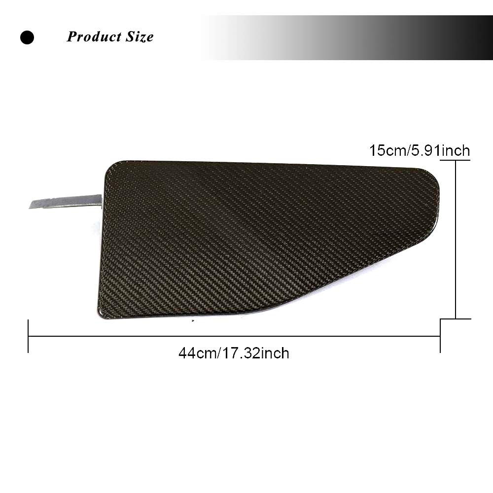 Carbon Fiber Rear Diffuser & Splitter for BMW X5 F15 (2014-2018) - Compatible with xDrive35i, xDrive50i & M Sport Models - Lower Lip Spoiler & Fender Cover - Enhances Aerodynamics & Sporty Look for Street Racing & Car Shows