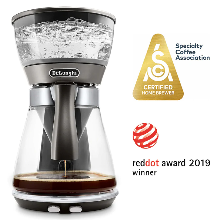 De'Longhi ICM17270 Coffee Maker - Premium Espresso Machine for Home & Office Use | Perfect for Morning Brews & Entertaining Guests