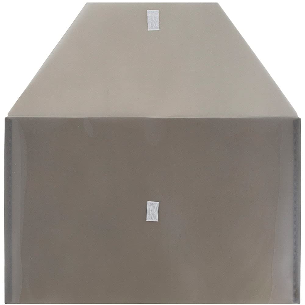 Plastic Envelopes with Hook & Loop Closure - Legal Size 9.75x14.5in - 12 Pack for Office & School Supplies