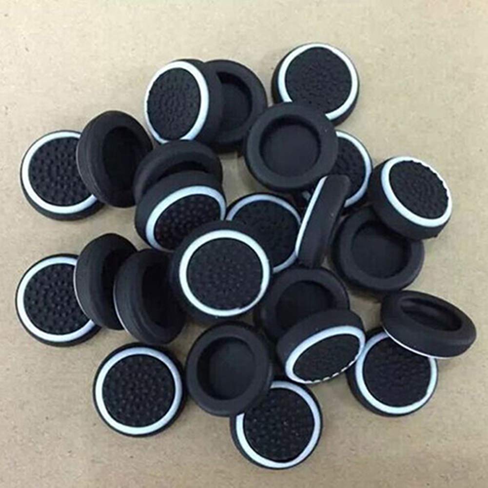 4Pcs Silicone Thumb Grip Stick Caps for PS3 PS4 Xbox One Controllers - Ergonomic Non-Slip Replacement Joystick Covers (Red) - Perfect for Gaming, Long Play Sessions & Enhanced Grip Comfort