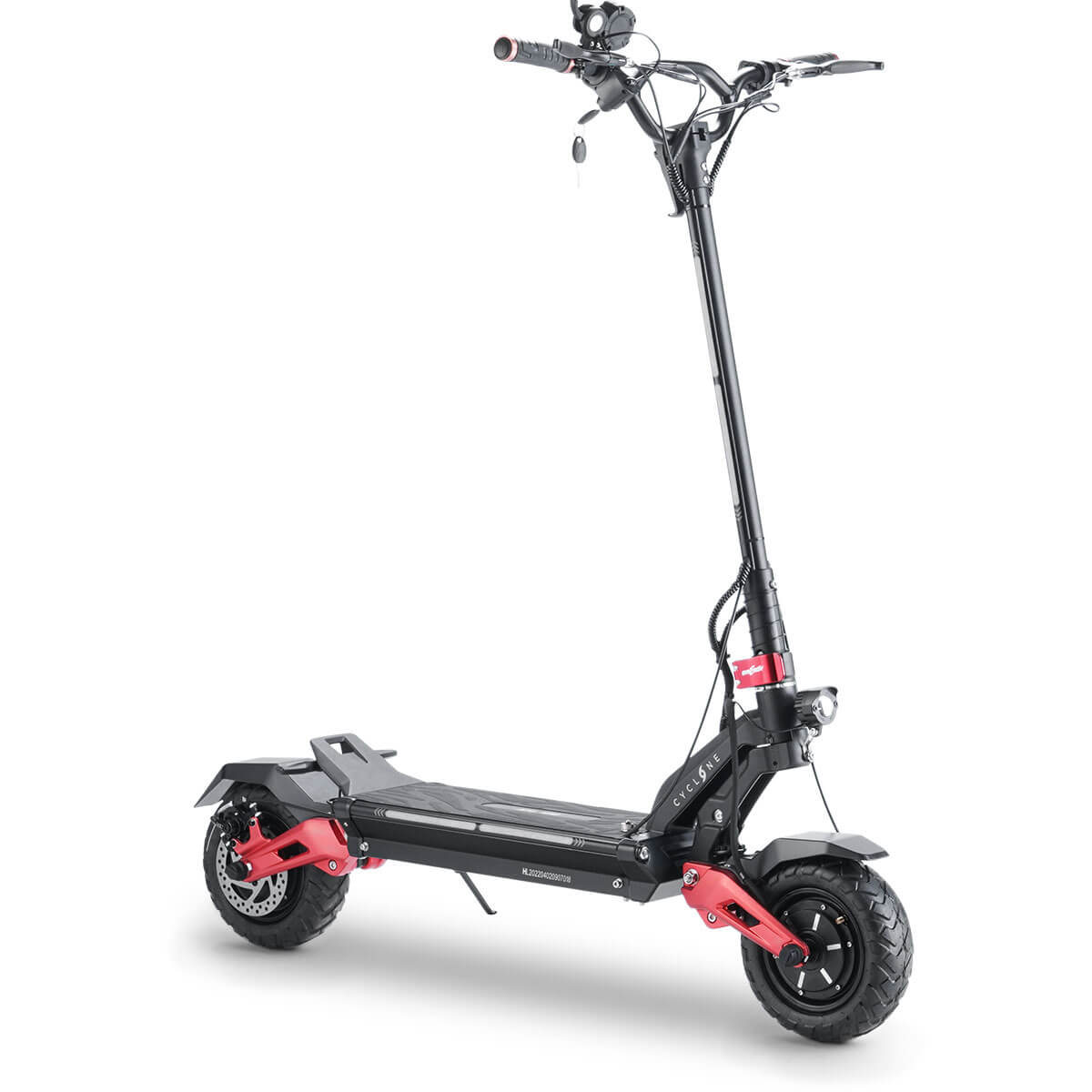 Synergy Cyclone Dual 1000W Electric Scooter - High-Power Commuter E-Scooter for Adults - Perfect for Urban Travel & Last-Mile Commuting