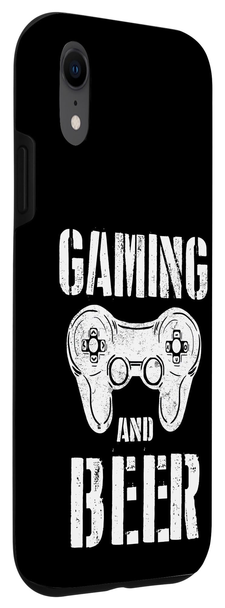 iPhone XR Gaming Case - Retro Video Game Controller Design for iPhone XR - Perfect Gift for Gamers & Beer Enthusiasts - Durable Protection for Gaming, Parties & Daily Use