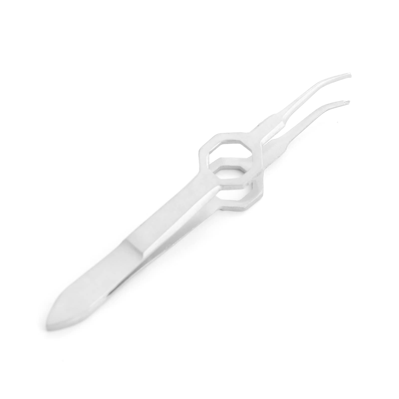 OdontoMed2011 FOERSTER IRIS Tissue 1X2 Teeth Forceps Curved 3.75