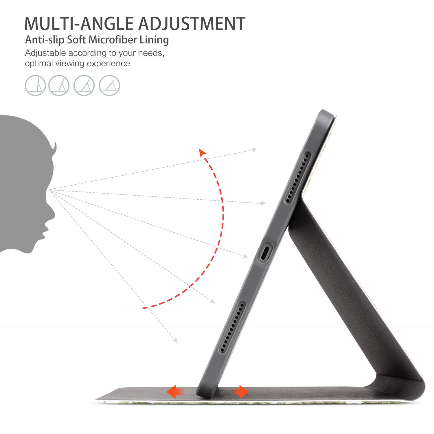 iPad Air 11-Inch Case (M3/M2) & iPad Air 5th/4th Gen 10.9