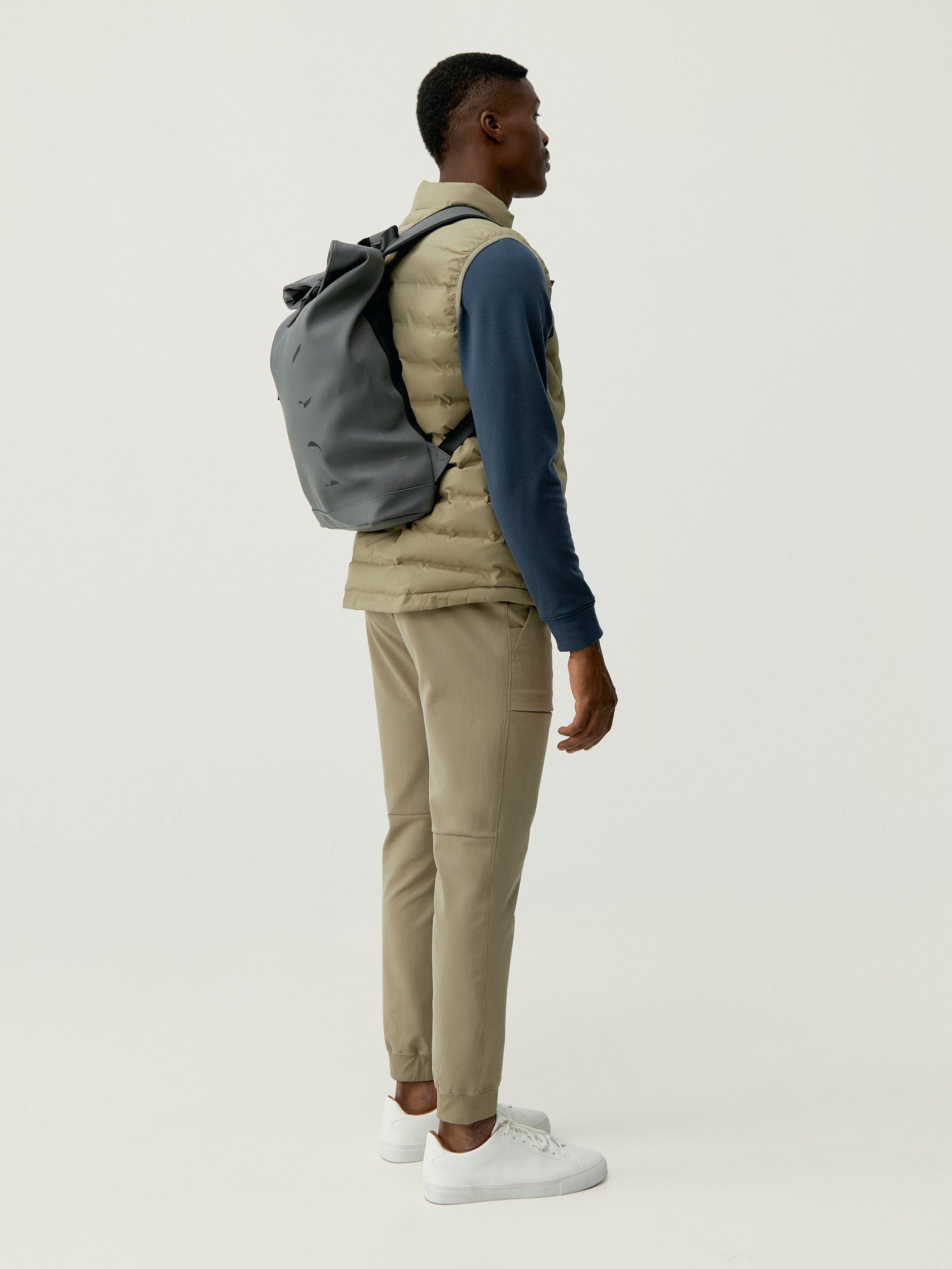 Born Nelson Backpack - Durable Travel Backpack for Men & Women, Road Grey - Perfect for Hiking, Commuting & Everyday Use