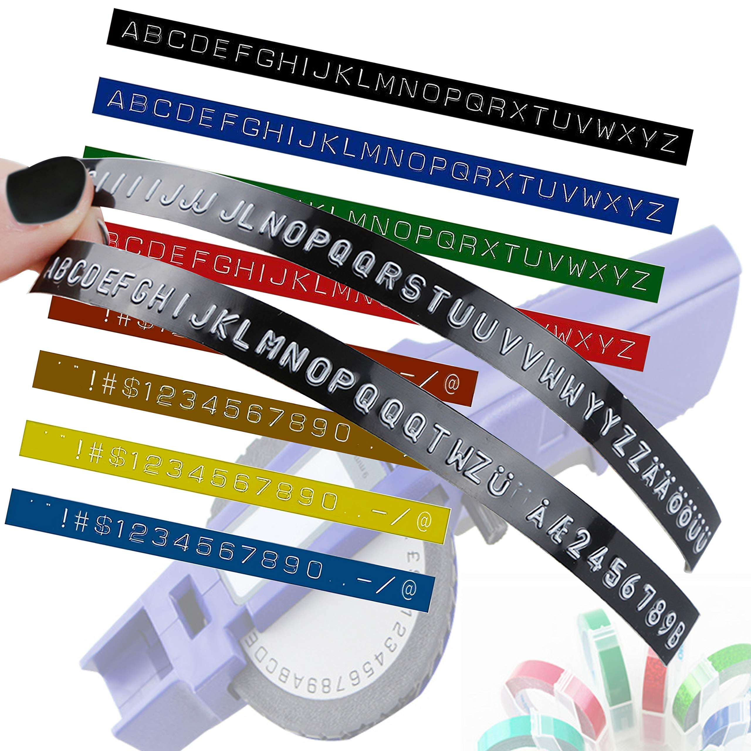 Dymo Embossing Label Maker Tape 1/2