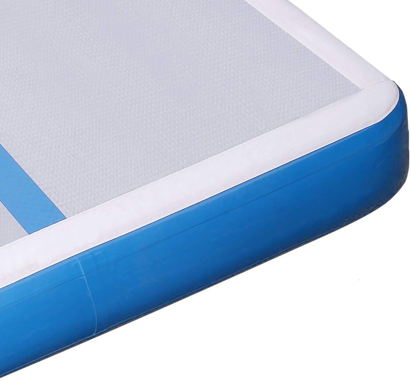 Inflatable Tumbling Air Track Mat - Foldable Gym Floor for Gymnastics, Cheerleading & Home Workouts - Perfect for Indoor Training & Kids Play Area