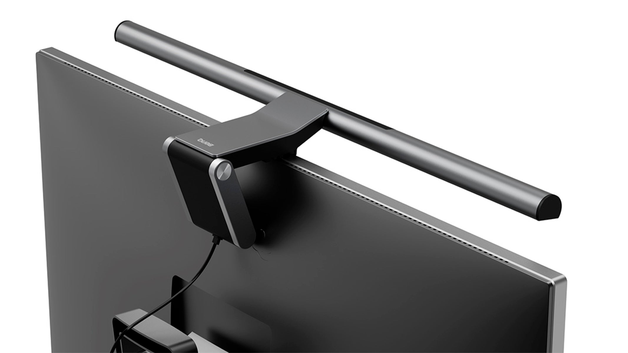 BenQ ScreenBar Pro Auto On/Off LED Monitor Light - Eye-Care Desk Lamp for Home Office, Gaming & Study (Auto-Dimming, USB Powered) - Perfect for Night Work, Video Calls & Reading in Dark Rooms