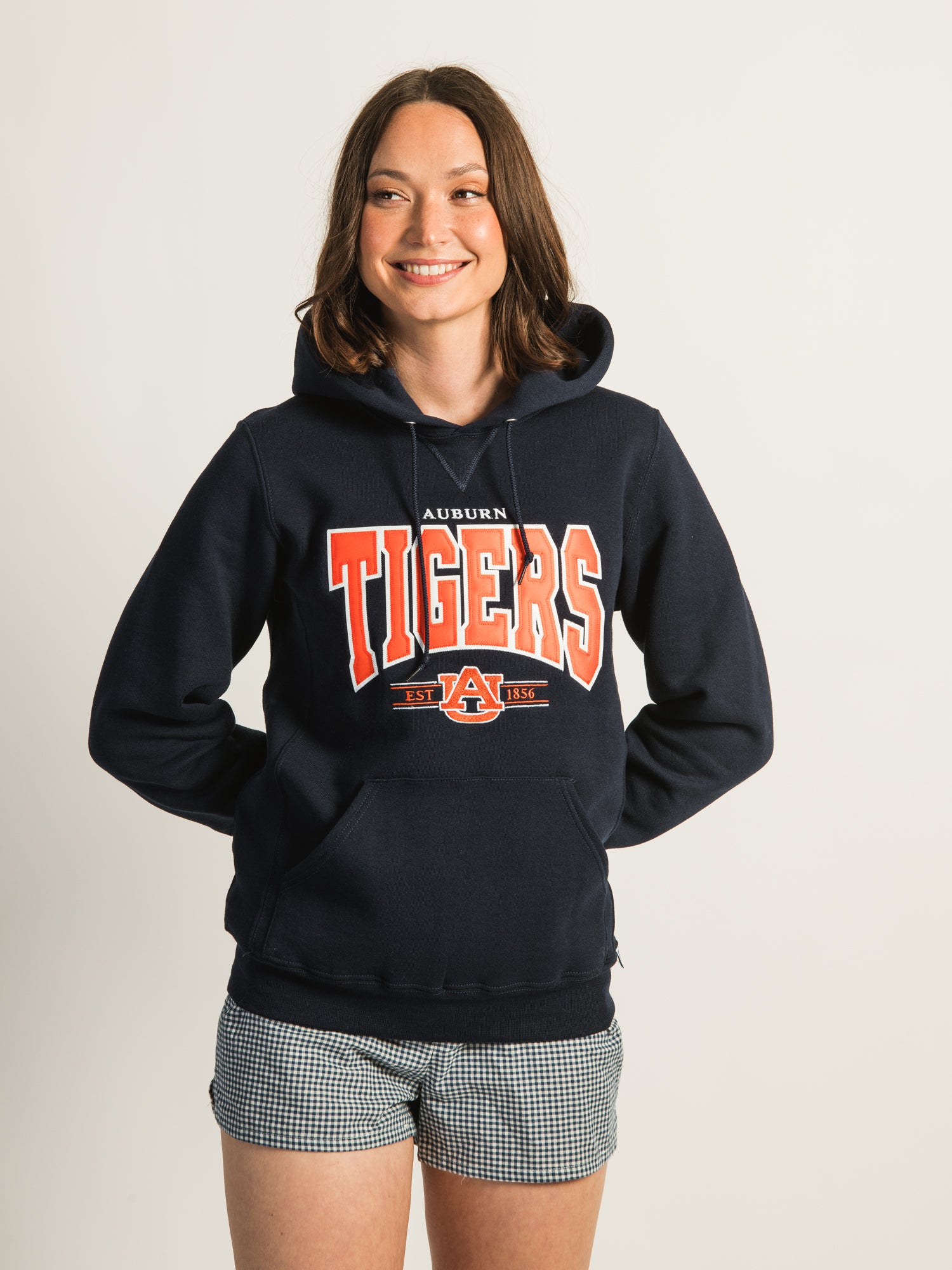 Auburn Tigers Pullover Hoodie - Men's & Women's Fleece Sweatshirt for College Football Fans - Perfect for Game Day & Casual Wear