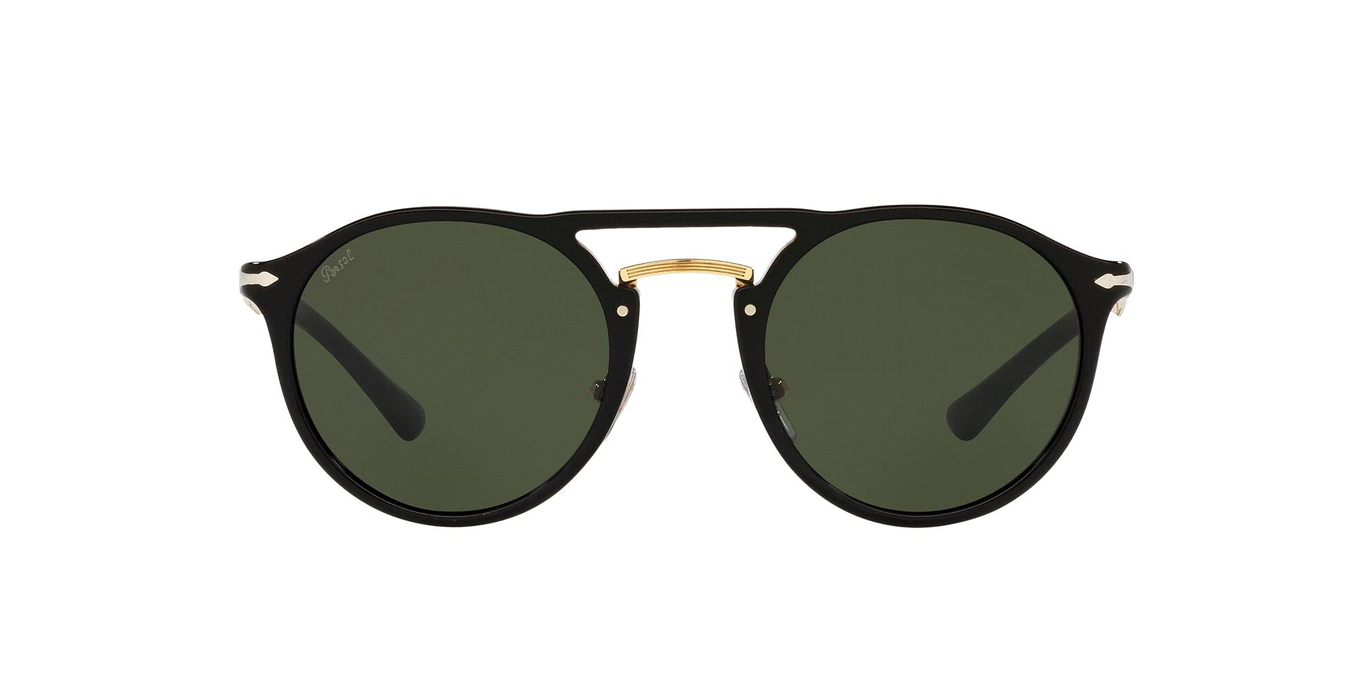 Persol PO3264S Square Sunglasses for Men & Women - Classic UV Protection Polarized Lenses - Perfect for Driving, Outdoor Sports & Fashion Accessories