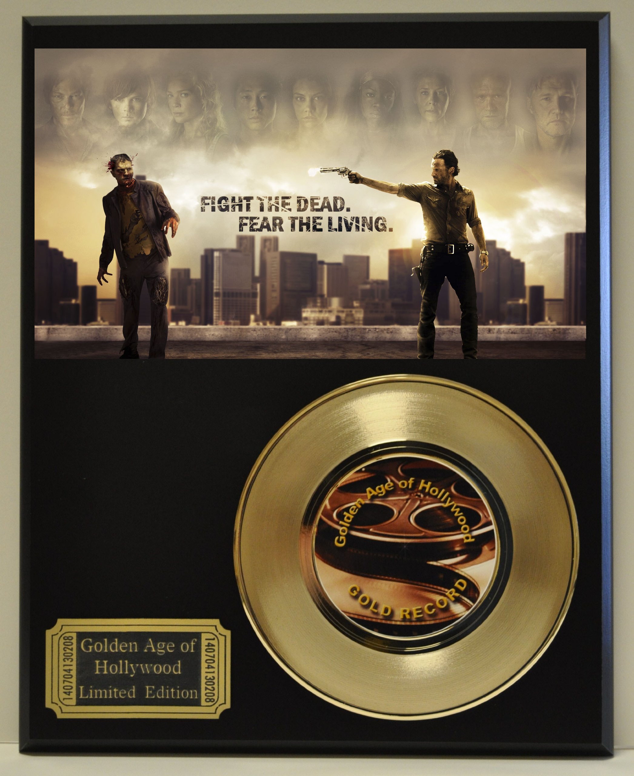 The Walking Dead Limited Edition Collectible Display - Exclusive 500-Piece Run - Free US Shipping - Perfect for Comic Con & Horror Fan Collections