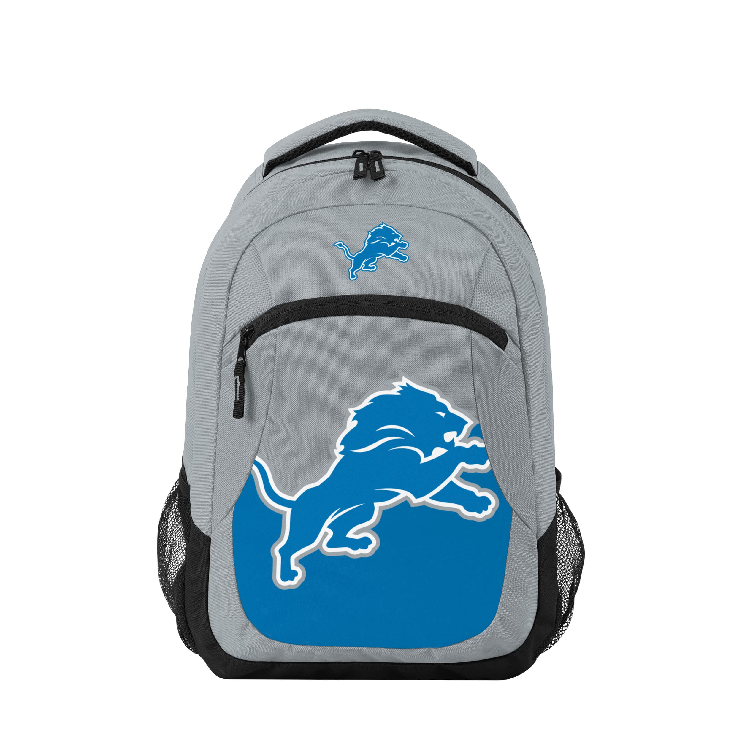 FOCO NFL Team Logo Action Backpack - Durable Colorblock Design, One Size Fits All - Perfect for School, Travel & Game Day Accessories