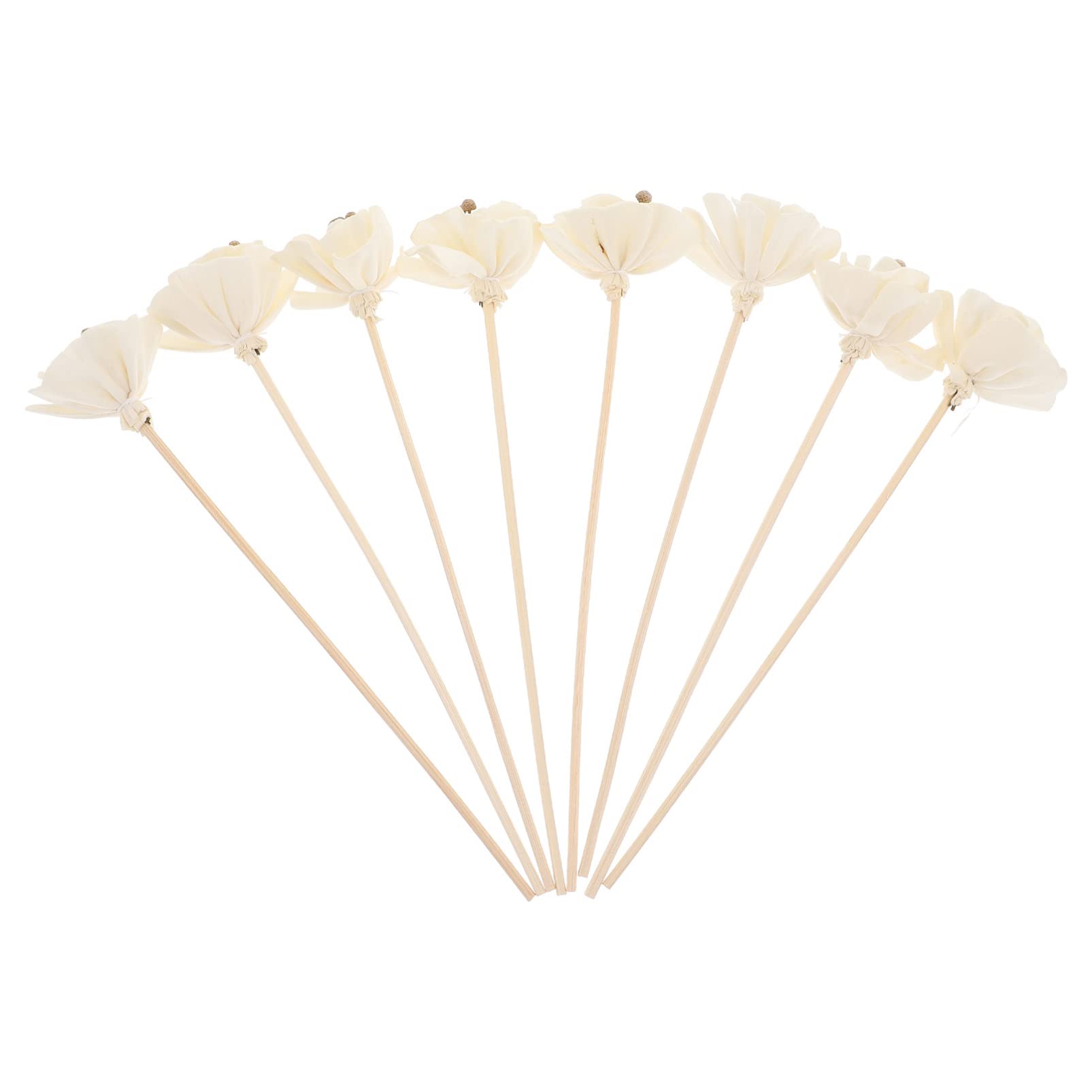 Healifty 8pcs Aroma Diffuser Sticks - Natural Reed Diffusers for Home, Essential Oil Fragrance Sticks for Room, Office, Bathroom - Long-Lasting Scented Sticks for Relaxation & Aromatherapy