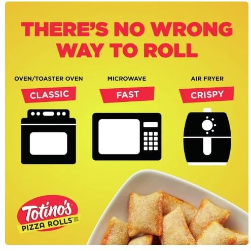 Salutem Vita - Totino's Pizza Rolls, Combination, Frozen Snacks, 48.85 oz (100 Count) - Pack of 2 | Perfect for Parties, Game Nights & Quick Meals | Easy Microwave or Oven Preparation