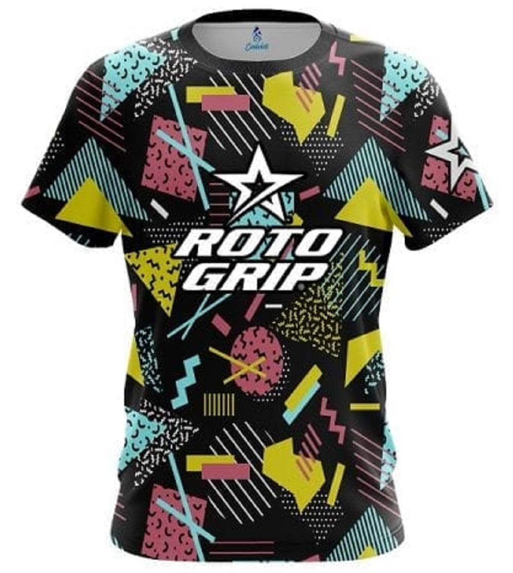 Roto Grip Schlem by The Bell Bowling Jersey - Performance Bowling Shirt for Men & Women - Perfect for League Play, Tournaments & Casual Bowling Nights