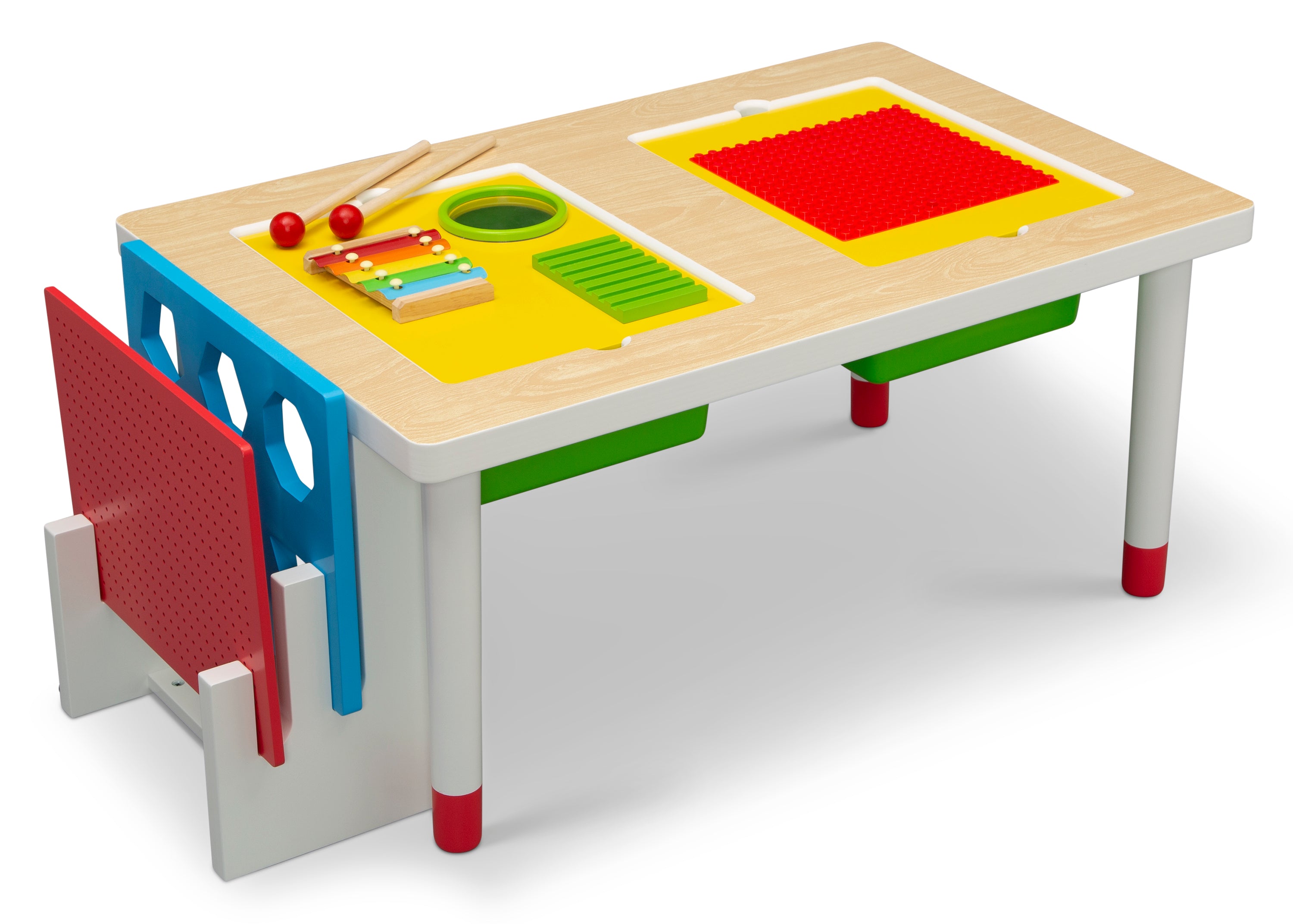 Best Sensory Table for Kids - Play & Learn Activity Center for Toddlers & Preschoolers - Perfect for Indoor & Outdoor Educational Fun