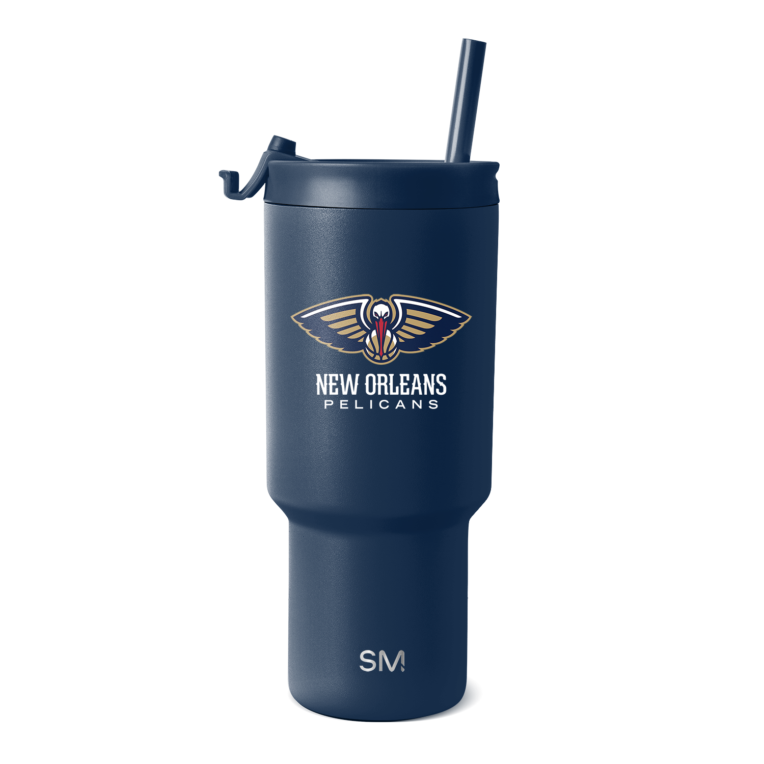 NBA Trek Tumbler with Flip Lid - 20oz Insulated Stainless Steel Water Bottle for Basketball Fans - Perfect for Gym, Office & Outdoor Activities