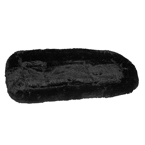Black-Ultra Plush Stroller Pad only