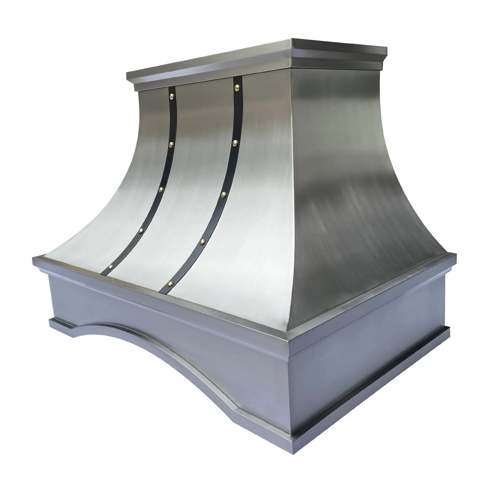 SINDA Tuscan Vent Hood With Arched Apron - 30 Inch Stainless Steel Range Hood for Kitchen - Perfect for Italian Style Home Decor & Restaurant Use