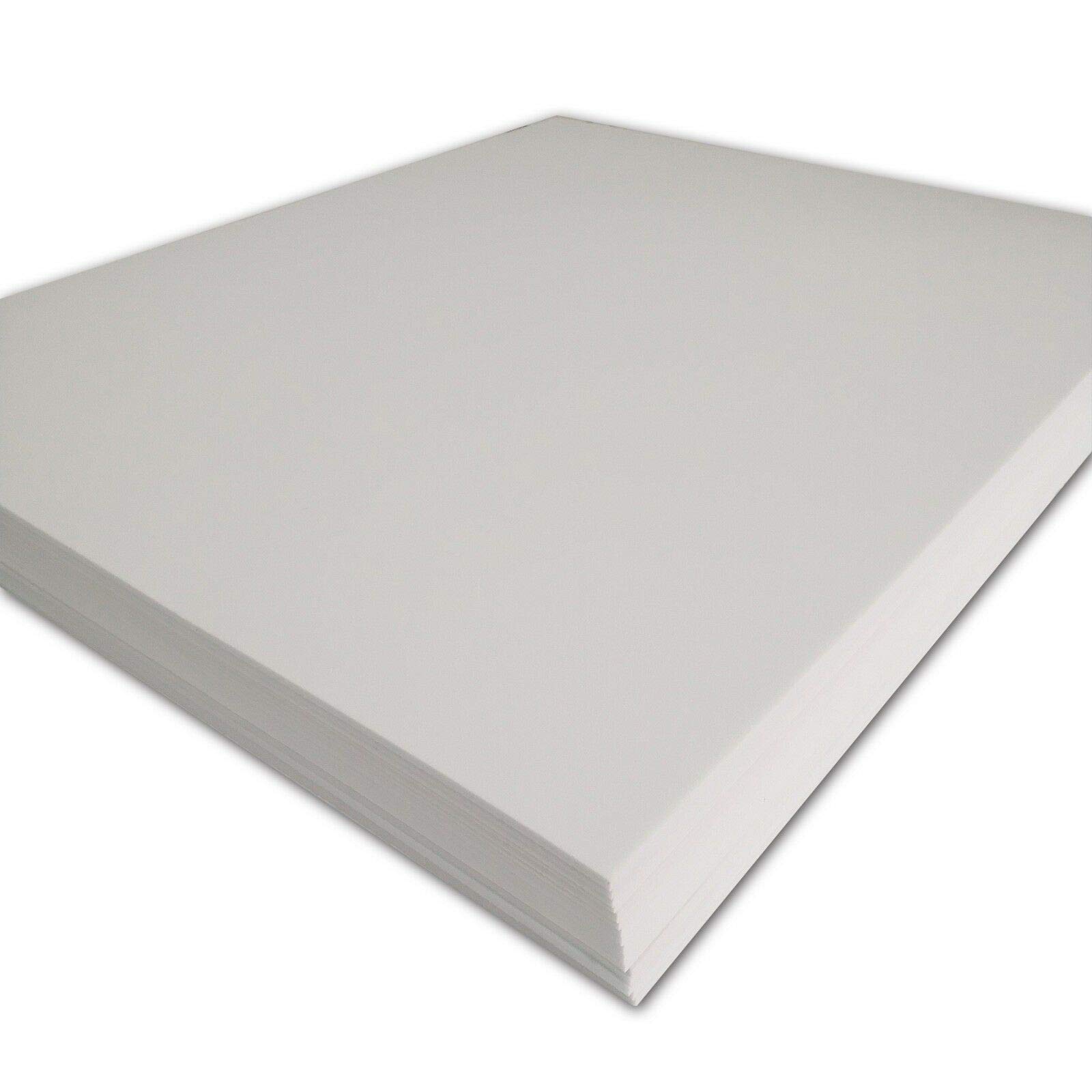 3D Embroidery Puff Foam Backing Paper - 50 Sheets, 15