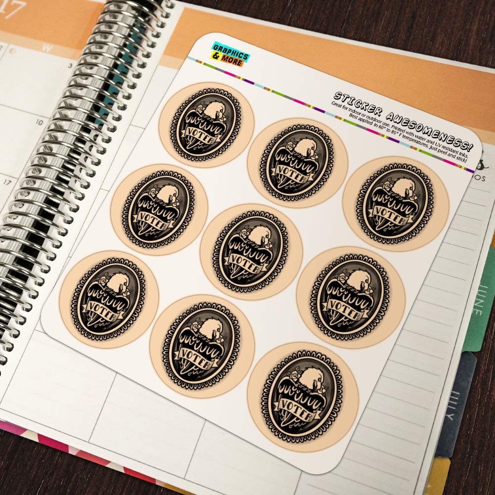 Eagle and Rose Tattoo Style Planner Stickers - Scrapbooking, Bullet Journal, DIY Craft Decoration for Calendars, Planners, and Scrapbooks | Perfect for Journaling, Gift Wrapping, and Home Decor