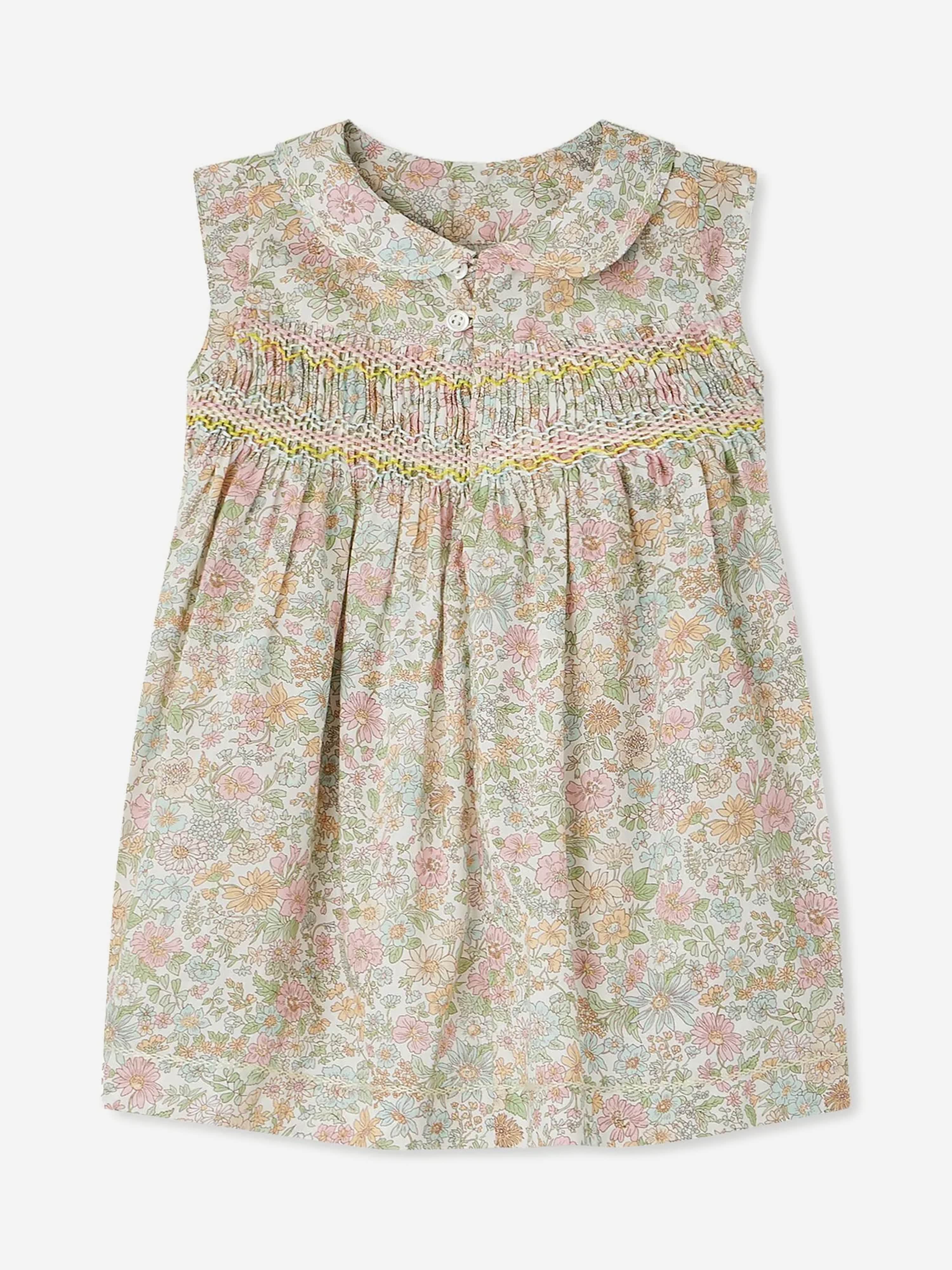 Baby Girls' Eleanore Dress - Multicolor Floral Print Party & Special Occasion Outfit for Toddlers & Infants