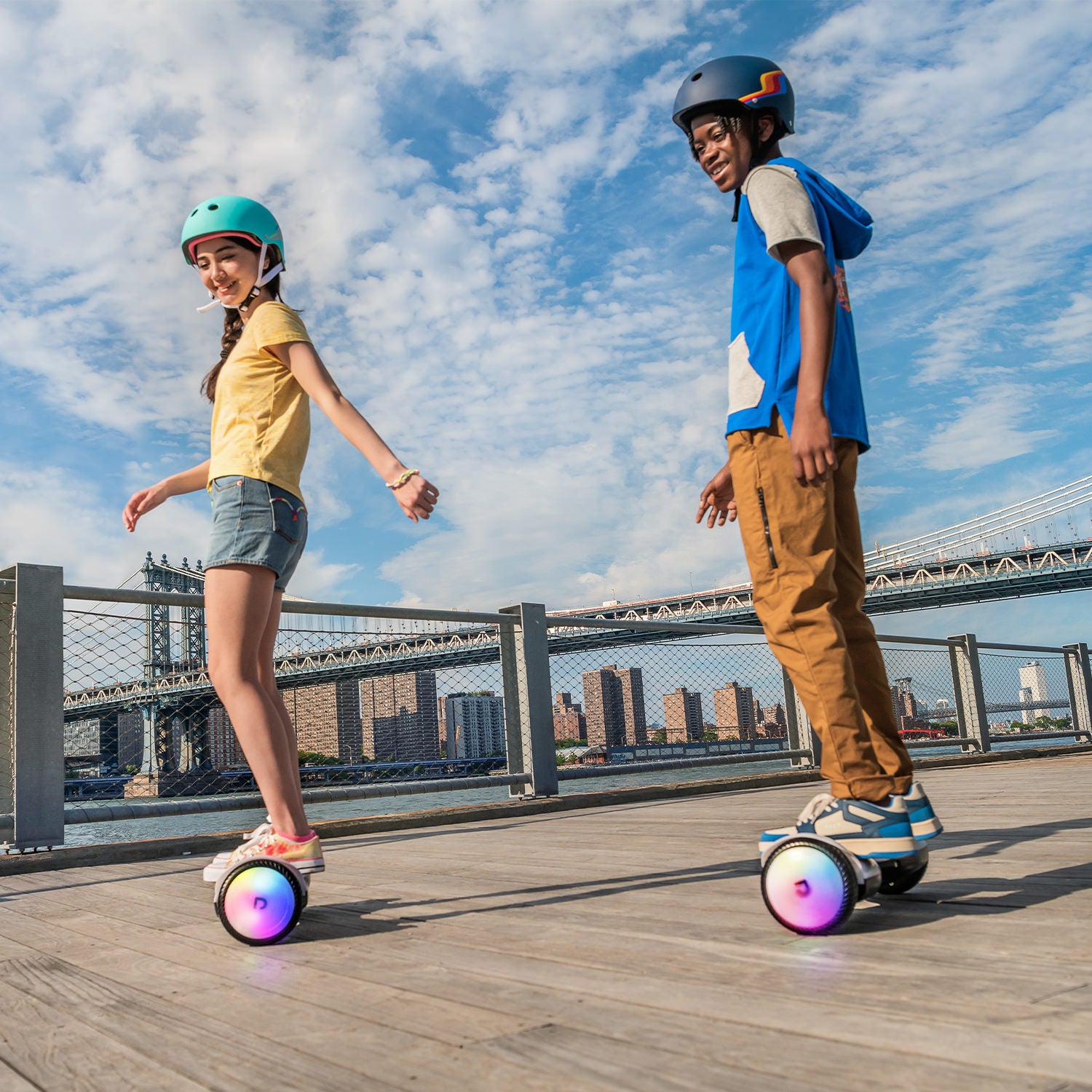 Plasma X Lava Tech Hoverboard - Self Balancing Scooter with LED Lights, Bluetooth Speaker & 6.5