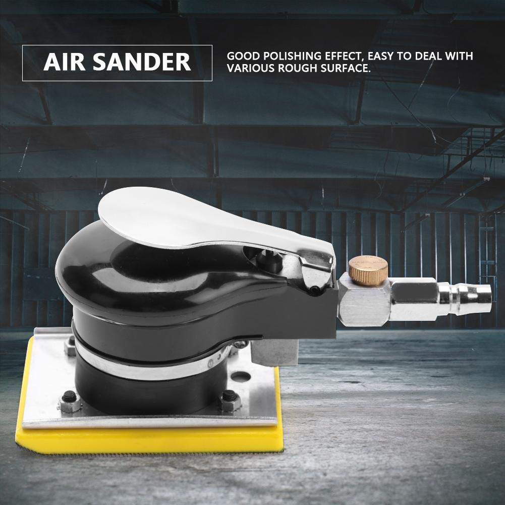 **Air Sander & Pneumatic Grinder Polisher - 10000 RPM Handheld Polishing Tool (71x100mm) for Metal, Wood & Auto Detailing**    *(Use Cases: Perfect for automotive refinishing, metal grinding, wood sanding, and DIY home projects.)*