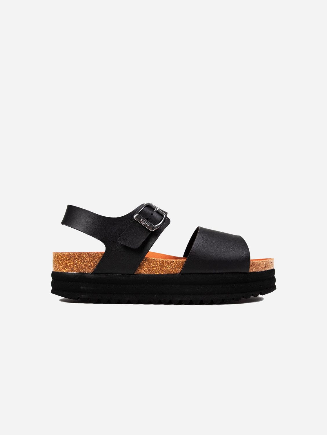 Clove Women's Vegan Flatform Sandals - Comfortable Black Platform Sandals for Women | Perfect for Summer, Beach, and Casual Outfits