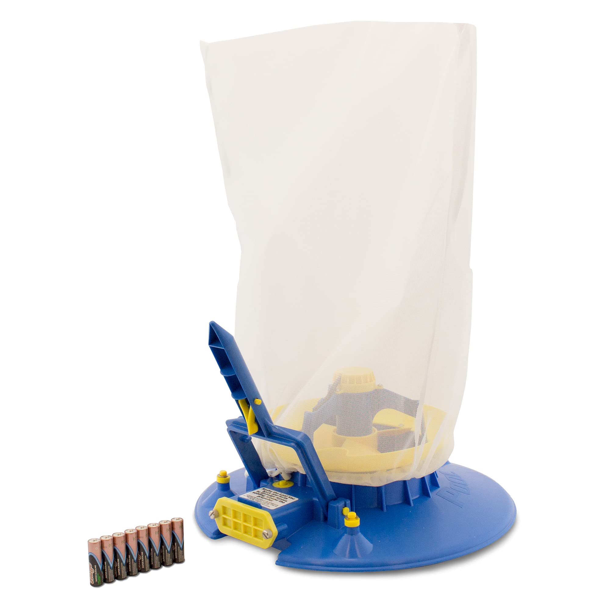 Water Tech POOL BLASTER Cordless Leaf Vacuum - Battery-Powered Swimming Pool Cleaner with Heavy Duty Mesh Bag | Inground & Above Ground Pool Skimmer | Perfect for Fall Leaf Removal & Seasonal Pool Maintenance