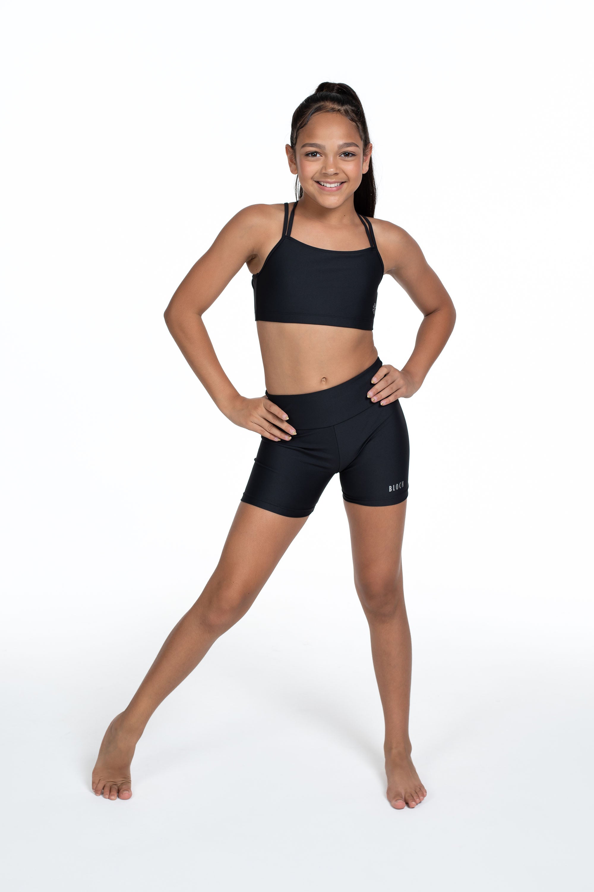 FM1210 High Waist Shorts for Women - Comfortable Stretchy Summer Shorts with Pockets | Perfect for Workout, Yoga, Running and Casual Wear