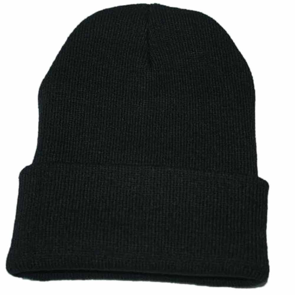 LONEA Unisex Knit Skull Cap - Candy Color Rolled Beanie for Men & Women | Trendy Hip Hop Ski Hat for Spring & Summer | Perfect for Casual Wear, Street Fashion & Outdoor Activities