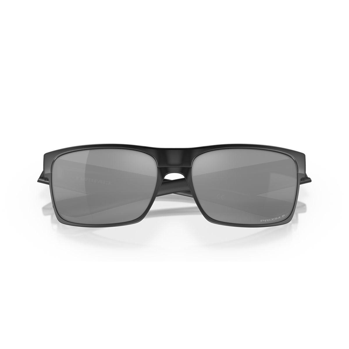 Oakley Twoface Matte Black/Prizm Black Polarized Sunglasses 0OO9189 918945 - Stylish UV Protection for Outdoor Sports & Driving