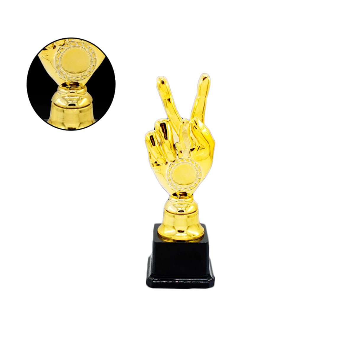 KICHOUSE 3pcs Mini Basketball Trophy Cups - Reusable Award Prize for Competitions & Sports Events
