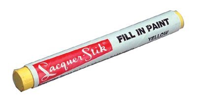 Lacquer-Stik Paintstick - Red Oil-Based Paint Marker for Metal, Wood, Glass | DIY Crafts, Home Repairs & Industrial Use