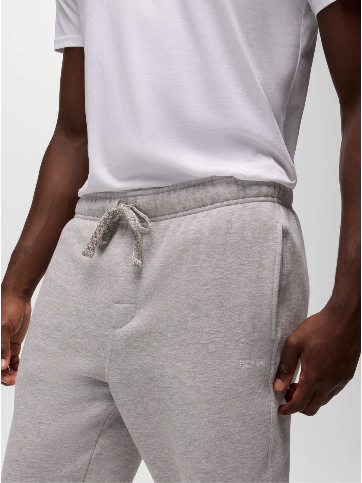 prAna Women's Everyday Fleece Sweatpants - Soft Comfortable Lounge Pants for Yoga, Travel & Casual Wear - Heather Grey