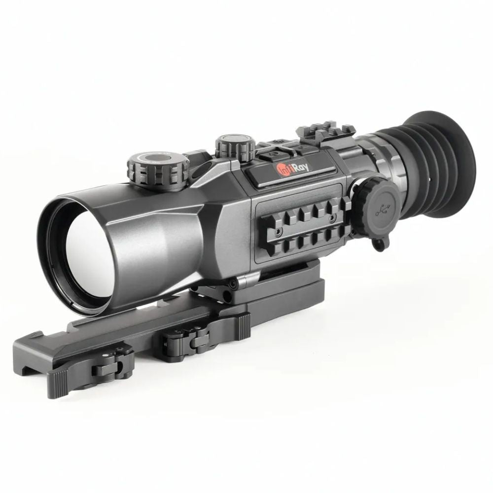 iRay Rico Hybrid 640 3X 50mm Thermal Imaging Monocular - WiFi & Bluetooth Compatible for Hunting, Surveillance, and Outdoor Adventures