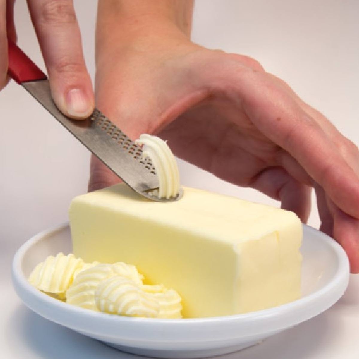 Microplane 7-Inch Specialty Butter Spreader with Stainless Steel Blade - Perfect for Spreading Butter, Cream Cheese & Soft Cheeses on Bread, Crackers & Pastries