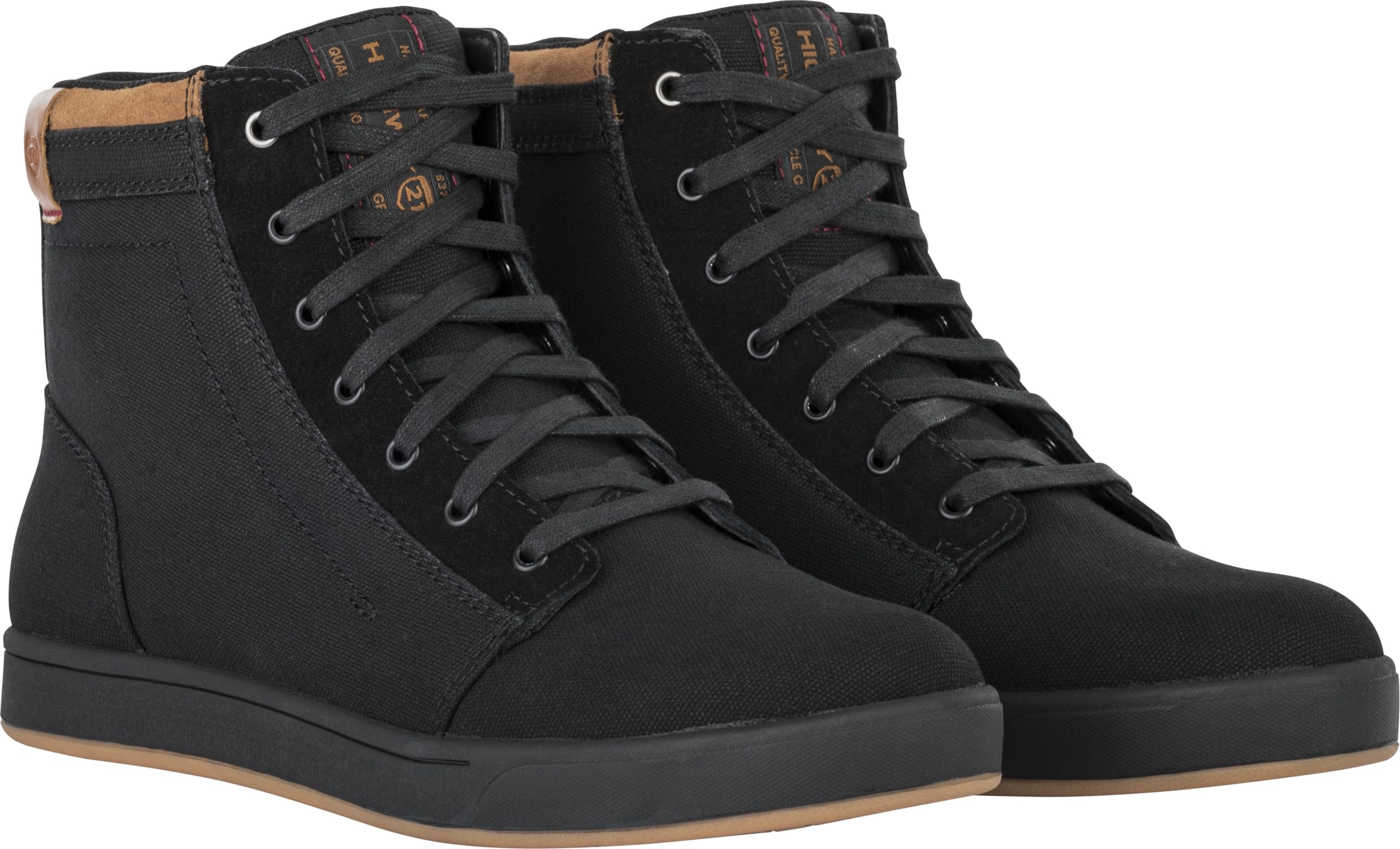 Highway 21 AXLE Men's Motorcycle Boots - Durable Leather Riding Shoes for Bikers & Cruisers - Perfect for Long Rides & Road Trips