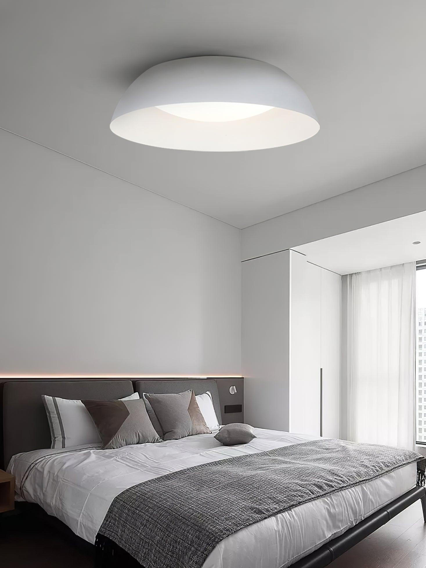 Lindby Juliven Modern LED Ceiling Light Fixture - Energy Efficient Dimmable Flush Mount Lighting for Bedroom, Living Room & Kitchen