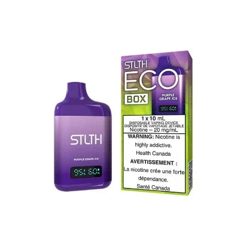 STLTH ECO BOX Disposable Vape Kit - 10mL E-Liquid Capacity - 5 Pack for Ontario Canada | Portable Vaping Device for Travel & Outdoor Use