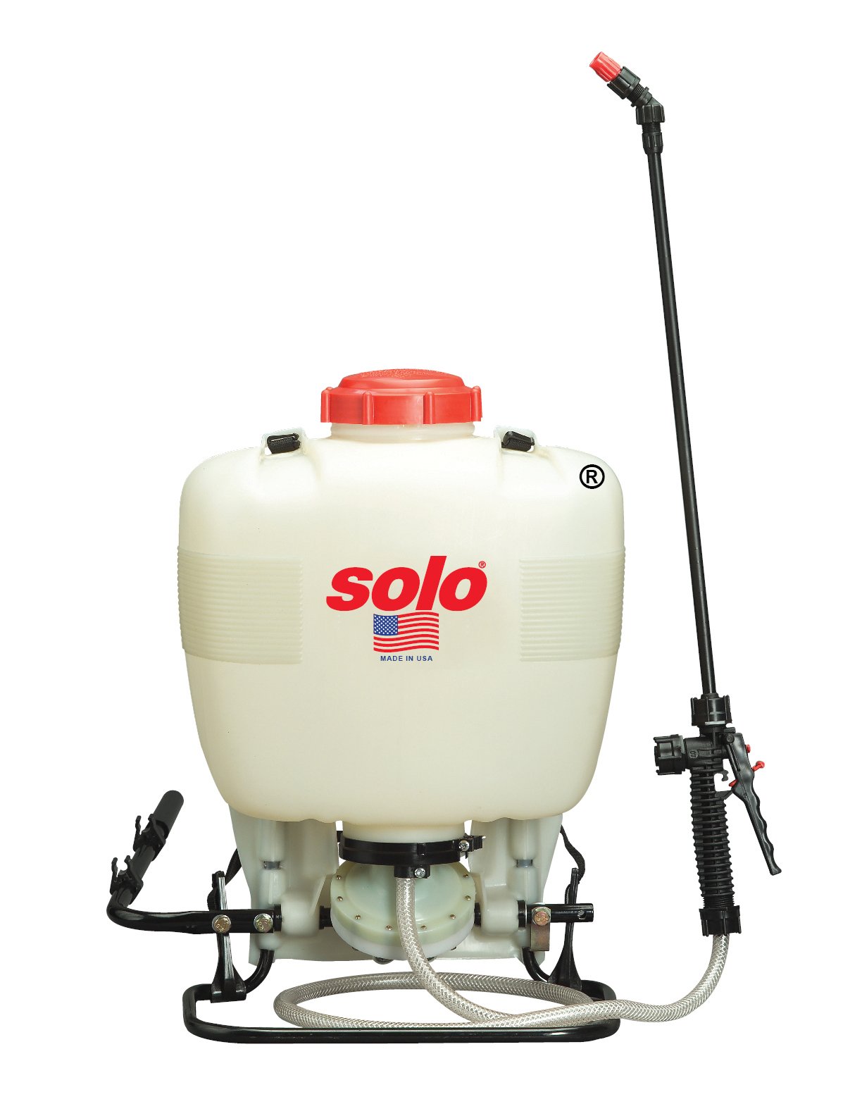 SOLO 32118 4 Gallon Backpack Sprayer with Adjustable Nozzle - 4.25