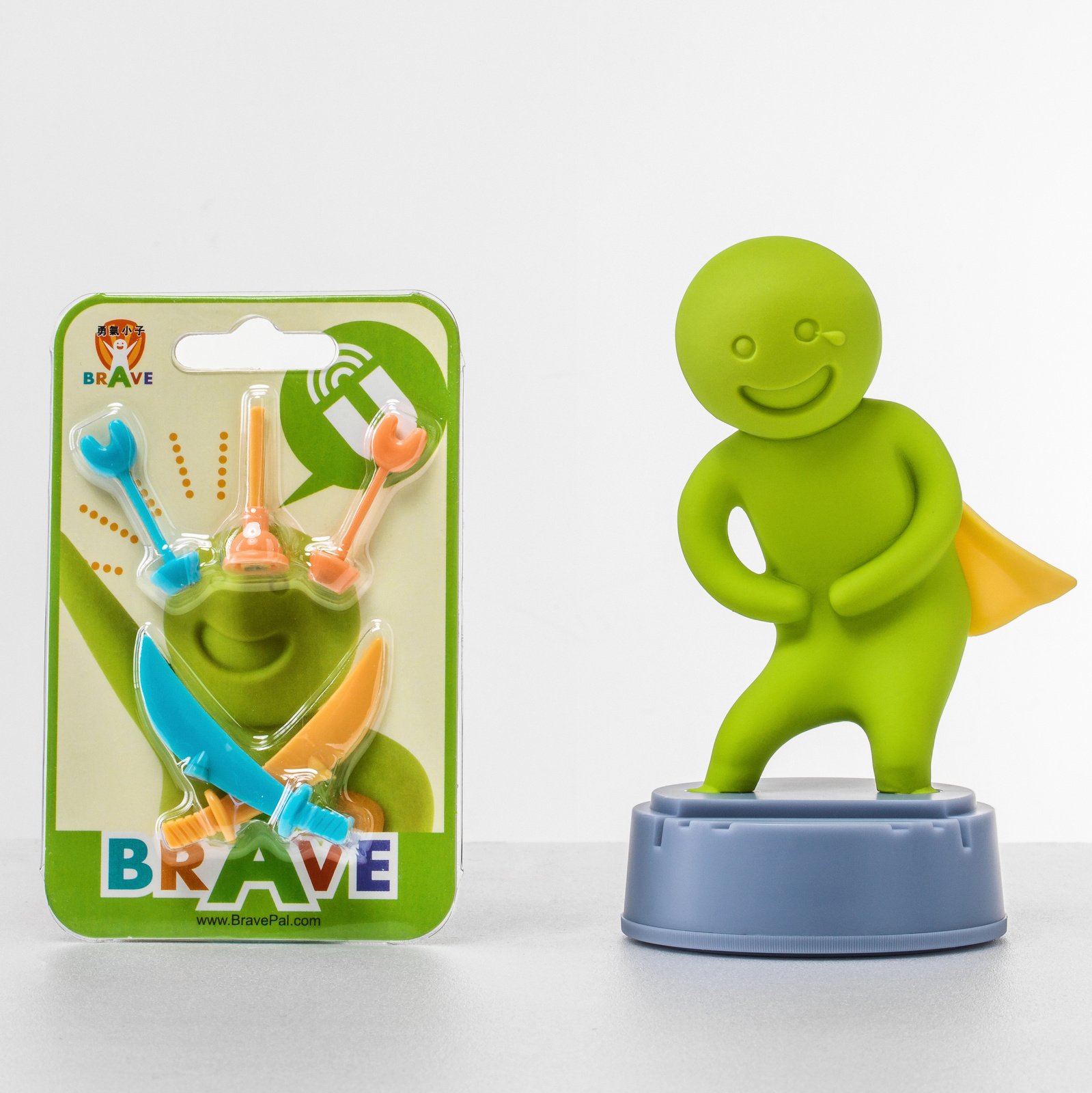 Brave Pal Motivational Business Card Holder - Never Surrender - Premium Office Desk Organizer for Professionals, Entrepreneurs & Small Businesses | Perfect for Work Desks, Home Offices & Gifts