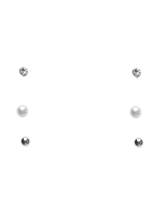 Pcjessi Elegant Silver Earrings for Women - Perfect for Parties, Weddings & Everyday Wear