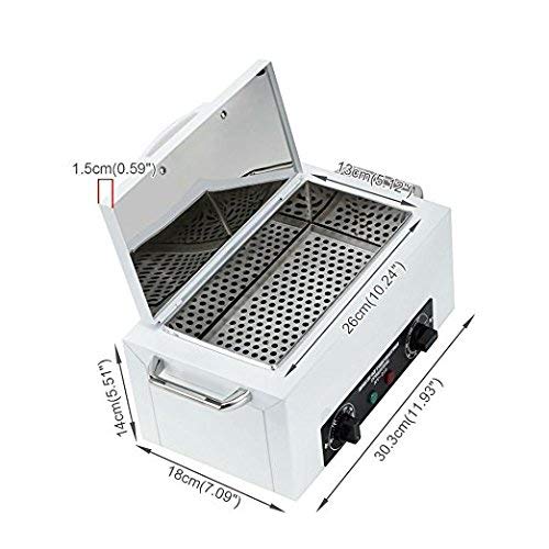 1.5L Dental Mini High Temperature Sterilizer Autoclave Machine for Medical Instruments - Perfect for Dental Clinics, Tattoo & Nail Salons